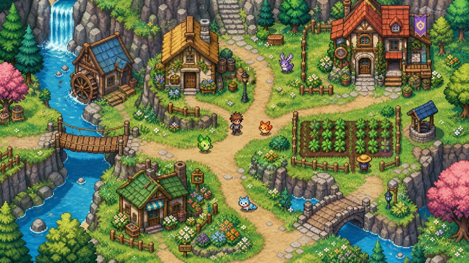 精灵谷物语SpiritValley版 攻略要点 场景图 1
